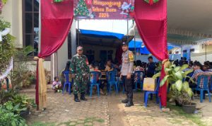 Jaga Keamanan dan Kerukunan Umat, Sinergi TNI Polri Pengamanan Ibadah Natal