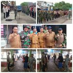 Siaga Bencana, Giat Kerja Bakti Hari ke Dua Pemkab Takalar Bersama TNI Polri dan Satpol PP di Pasar Pattalassang