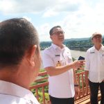 Pj.Bupati Lahat Tinjau Plaza Tepian Sungai Lematang