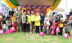 Hadiri GERMAS, Danramil 429-07/PKL Ajak Masyarakat Berprilaku Hidup Bersih dan Sehat