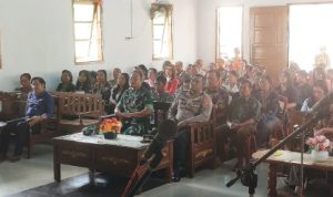 Menghadiri Perayaan Natal, Danramil : Mari Jaga Persatuan dan Kesatuan