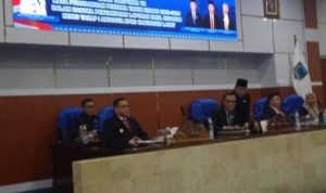 Rapat Paripurna VII Masa Persidangan Pertama Tahun Sidang 2023-2024 Dihadiri Pj Bupati Lahat