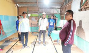 Belajar di Lantai Beralaskan Karpet Plastik Sobek Tanpa Meja dan Kursi, PJ Bupati Bangka M.Haris: Januari Ini di Bangun!!!