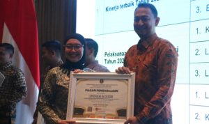 Sebagai Publikasi Terbaik di Wilayah Kanwil Banten, Lapas Cilegon Kembali Raih Penghargaan Prestisius