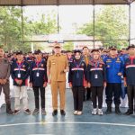 Pengukuhan Relawan Pemadam Kebakaran Kabupaten Lahat Tahun 2023 oleh Pj.Bupati Lahat