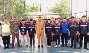 Pengukuhan Relawan Pemadam Kebakaran Kabupaten Lahat Tahun 2023 oleh Pj.Bupati Lahat