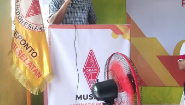 Kadis Kominfo Jeneponto Hadiri Musyawara Lokal ke-lX Orari