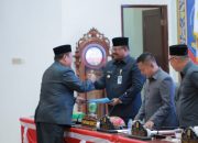 Pj Gubernur Safrizal Rapat Paripurna Keputusan 2 Raperda dan 1 Rekomendasi 