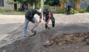 Babinsa Koramil 2307/Ciwandan, Karbak Pembangunan Rumah