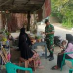 Babinsa Koramil 2302/Bojonegara, Puan Ter Pendataan Harga Kelontongan