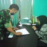 Babinsa Koramil 2301/Cilegon, Puan Ter Mendata Jumlah Anak Asuh