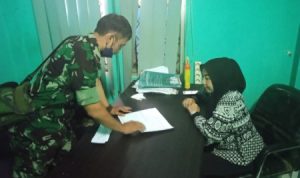 Babinsa Koramil 2301/Cilegon, Puan Ter Mendata Jumlah Anak Asuh