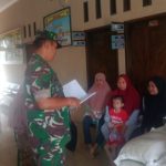 Babinsa Koramil 2306/Mancak, Puan Ter Mendata Bantuan Beras