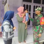 Babinsa Koramil 2302/Bojonegara, Komsos Tentang Kesehatan Anak