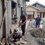 Babinsa Koramil 2307/Ciwandan, Karbak Pembangunan Rumah Warga