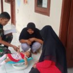 Babinsa Koramil 2306/Mancak, Puan Ter Penimbangan Balita