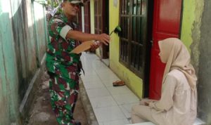 Babinsa Koramil 2304/Anyer, Puan Ter Pendataan BLT