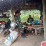 Babinsa Koramil 2305/Cinangka, Komsos Membahas Tentang Kamtibmas