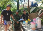 Babinsa Koramil 2306/Mancak, Puan Ter Pendataan Pekerja Buruh