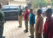 Babinsa Koramil 2307/Ciwandan, Bintahwil Memberikan Materi PBB Dasar