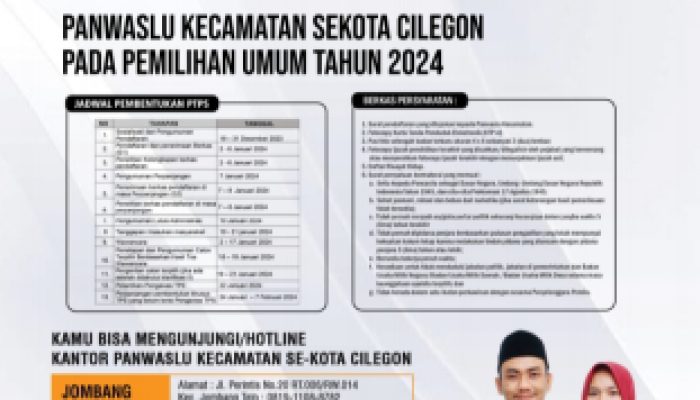 Bawaslu Kota Cilegon Rekrut 1.253 Pengawas TPS