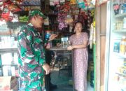 Babinsa Koramil 2307/Ciwandan, Puan Ter Pendataan Sembako