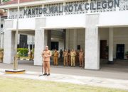 Walikota Cilegon Pimpin Apel Pagi Awal Tahun : Pemerintah Harus Menjadi Contoh di Lingkungan Masyarakat