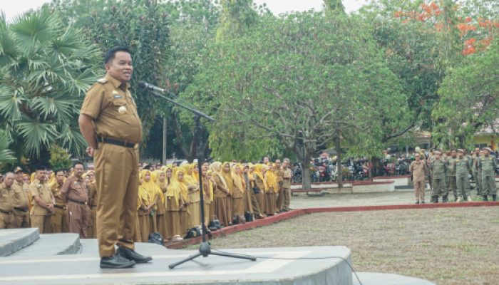 Pj. Bupati Kabupaten Jeneponto Junaedi  Resmi Mulai Berkantor Hari ini