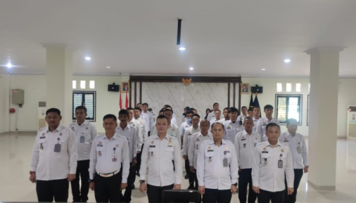 Lapas Cilegon Ikuti Apel Awal Tahun Bersama Kemenkumham RI Secara Virtual