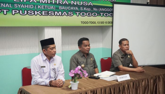 Pj. Bupati Jeneponto Menyulut Dialog Damai di Puskesmas Togo-Togo