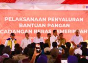 Presiden Jokowi Melakukan Pengecekan Stock Cadangan Beras Pemerintah