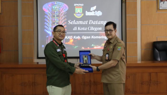 Kepala BPKAD Cilegon Menyambut Baik Kedatangan Tim Pemkab OKU di Pimpin Oleh Kepala BPKAD Kabupaten OKU