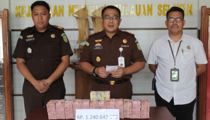 Kejari Selayar Gelar Press Release Perkara Korupsi Jalan Poros Bonerate Sambali