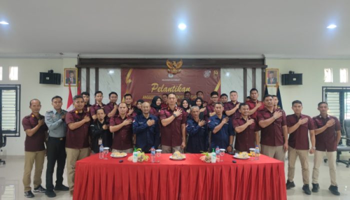 Jamin Hak Pilih Warga Binaan Pada Pemilu 2024, Lapas Cilegon Gelar Pelantikan KPPS