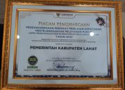 Pemkab Lahat Raih Penghargaan Anugerah Predikat Standar Pelayanan Publik dengan Kategori ini