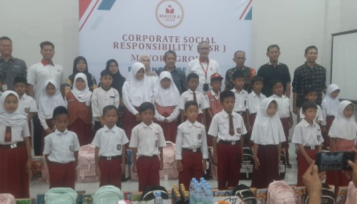 25 Anak Sekolah Dasar Dapatkan Bimbingan Belajar Dari PT. Mayora Group Kawasan Balaraja Jayanti Dalam Acara CSR