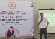 PT Mayora Group Kawasan Balaraja Jayanti Melaksanakan “CSR” Di Desa Gembong Dalam Program Pra Nikah