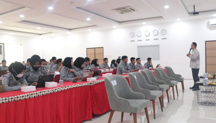Tingkatkan Kapasitas Kehumasan, Lapas Cilegon Ikuti Pelatihan di Kanwil Banten