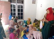 Babinsa Koramil 2305/Cinangka, Puan Ter Pendataan Anak Stunting