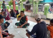 Babinsa Koramil 2302/Bojonegara, Puan Ter Membahas Kebersihan Lingkungan