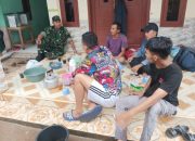Babinsa Koramil 2306/Mancak, Komsos Membahas Tentang Lingkungan Bersih
