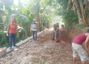 Babinsa Koramil 2306/Mancak, Karbak Pembersihan Jalan