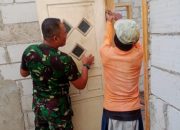 Babinsa Koramil 2302/Bojonegara, Karbak  Pembuatan Rumah Warga