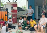 Babinsa Koramil 2302/Bojonegara, Komsos Membahas Kebersihan Lingkungan