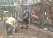 Babinsa Koramil 2303/Pulomerak, Karbak Pembangunan Rumah Warga