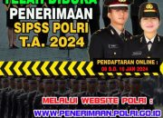 Anda Magister, Sarjana atau Diploma, Ayo Daftar SIPSS T.A. 2024 Polda Sulsel, GRATIS!