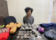 Seorang Pemuda Pangkalpinang Diciduk Ditresnarkoba Polda Babel Usai Simpan Ganja Di Dua TKP