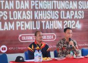 Pastikan Kesiapan WBP, Lapas Cilegon Gandeng KPU Gelar Sosialisasi dan Simulasi Pemilu