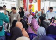 Salurkan Beras Cadangan Pangan Pemerintah Pusat, Bantuan Dibagikan di Kantor Pos Kota Pangkalpinang