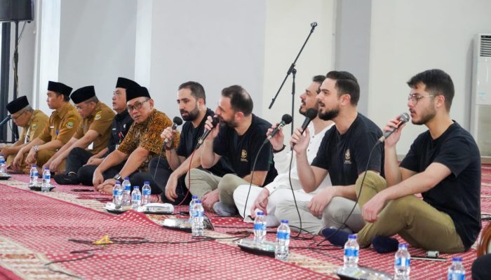 Tim Nasyid Arridwan Al-Marashil Esemble Dari Syria Meriahkan Doa dan shalawat Bersama Pegawai Pemkot Cilegon